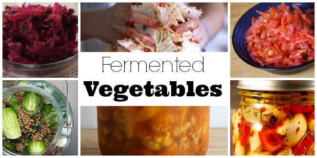 fermented vegetable recipes