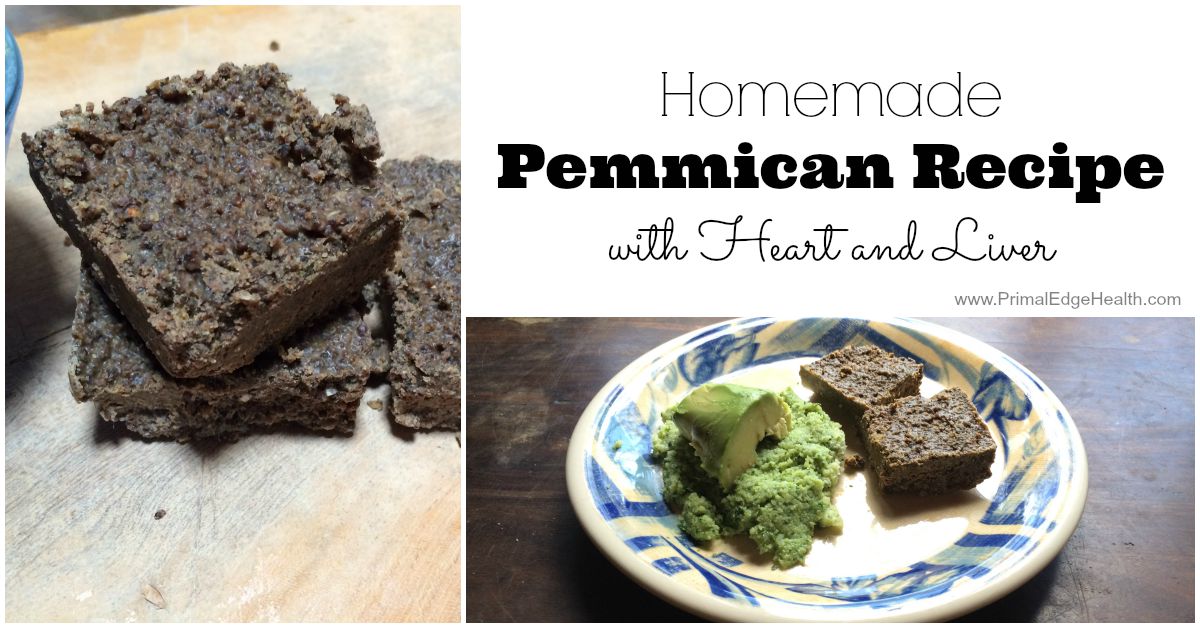 Homemade Pemmican Recipe with Organ Meats Primal Edge Health