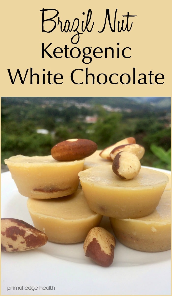 Brazil Nut Ketogenic White Chocolate Recipe - Primal Edge Health