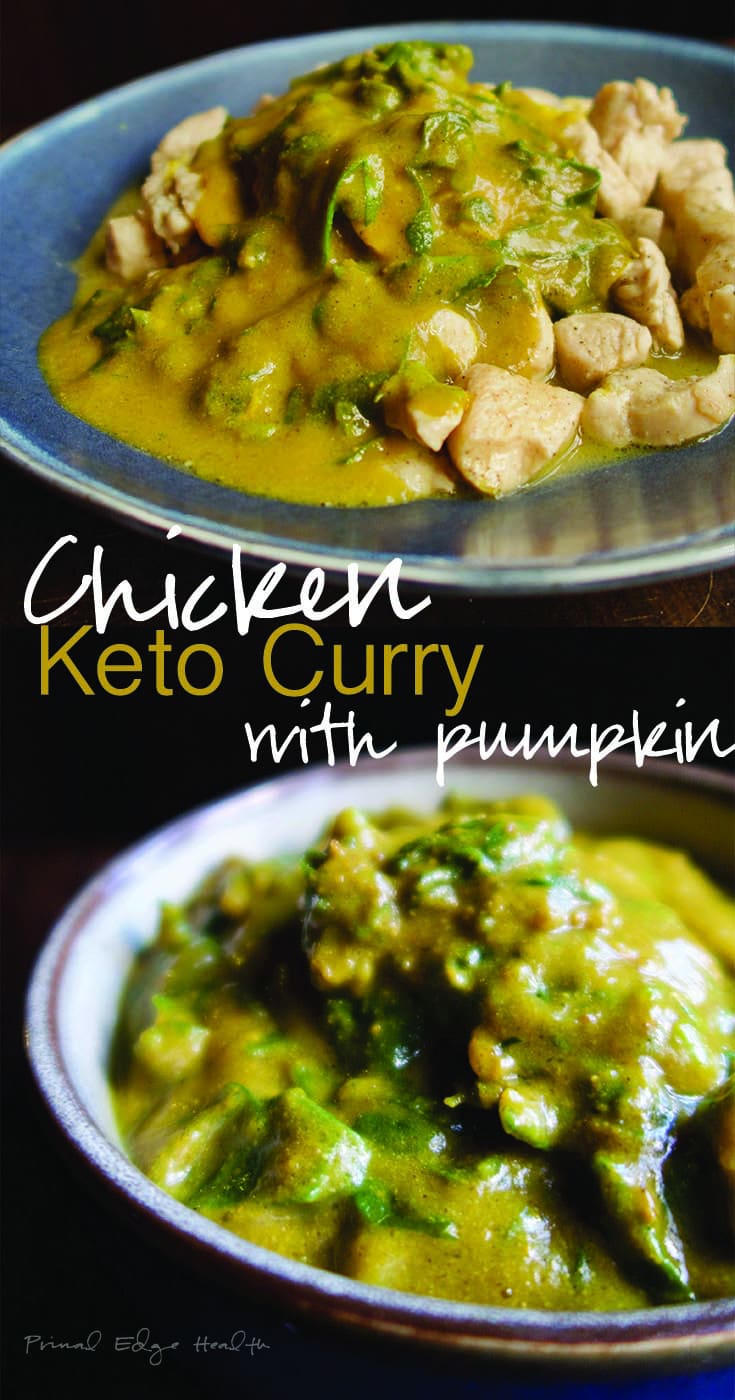 Chicken Keto Curry with Pumpkin - Primal Edge Health