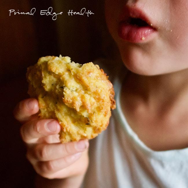 keto biscuits open mouth
