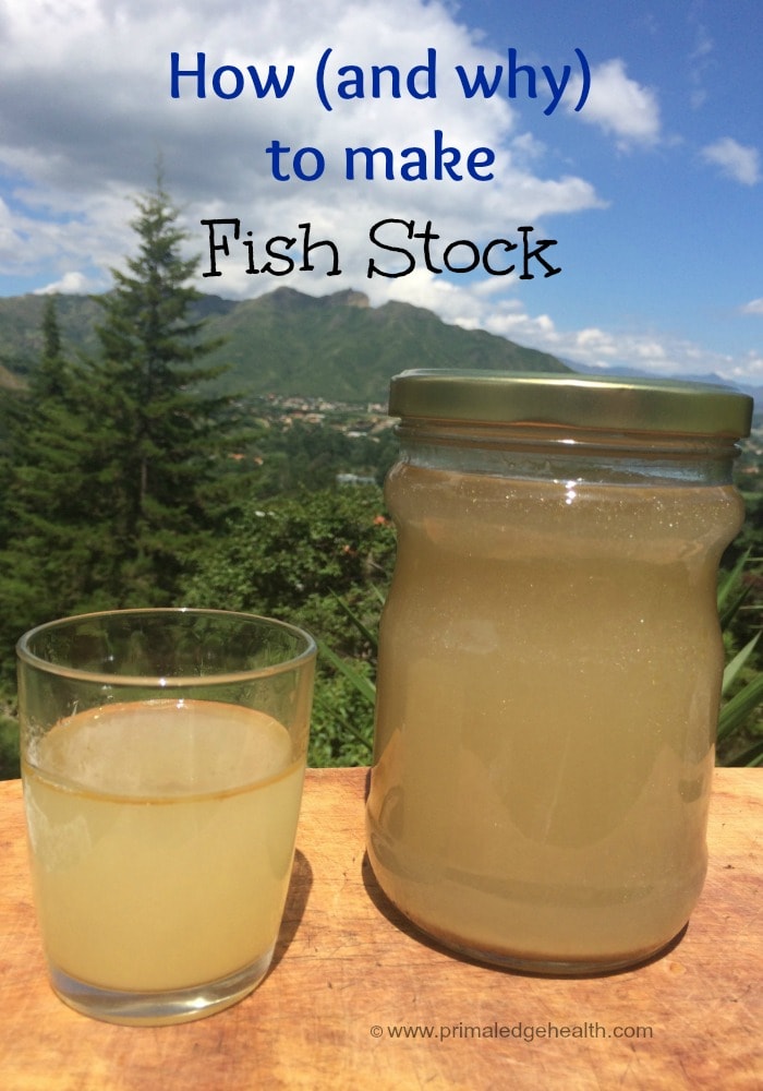 how and why to make fish stock with recipe
