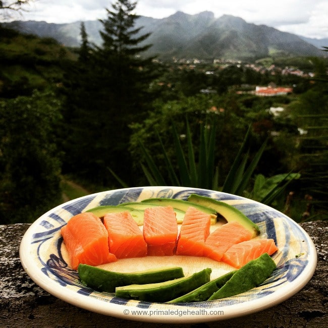 Keto simple recipe on a plate.