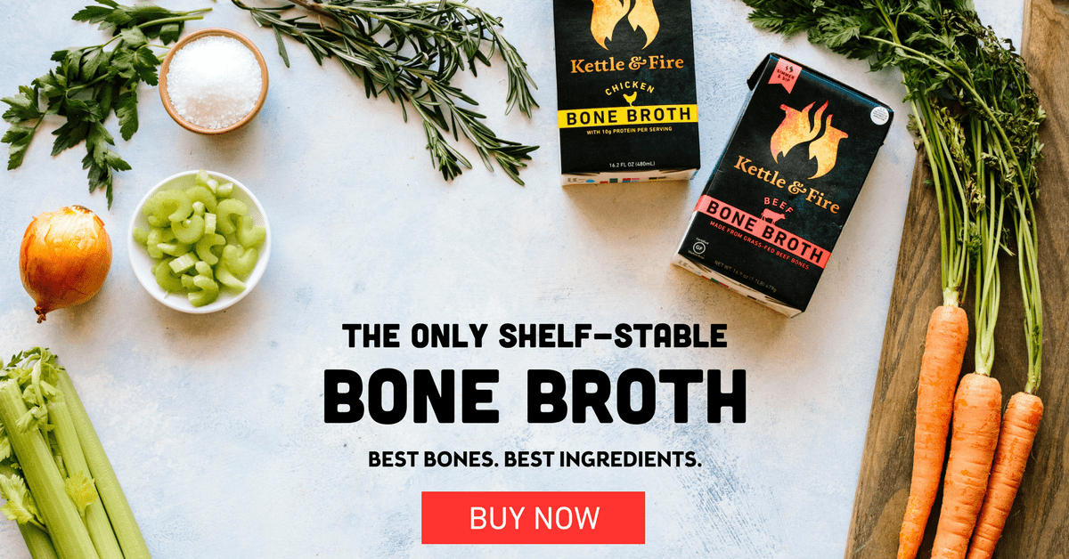 The only shelf-stable bone broth. Best bones. Best ingredients.