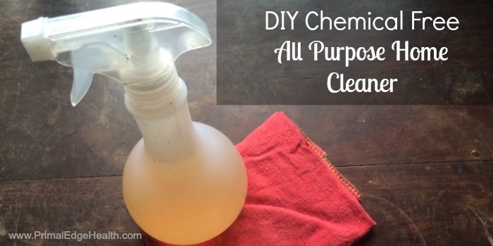 DIY Chemical Free All Purpose Home Cleaner