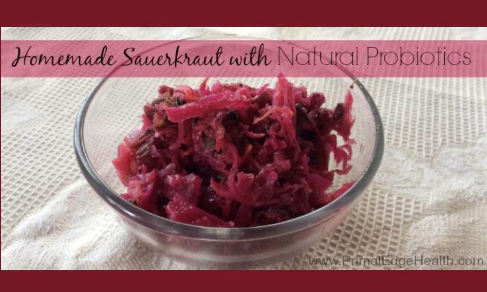 Homemade Sauerkraut How to MAKE your own Probiotics Primal Edge Health