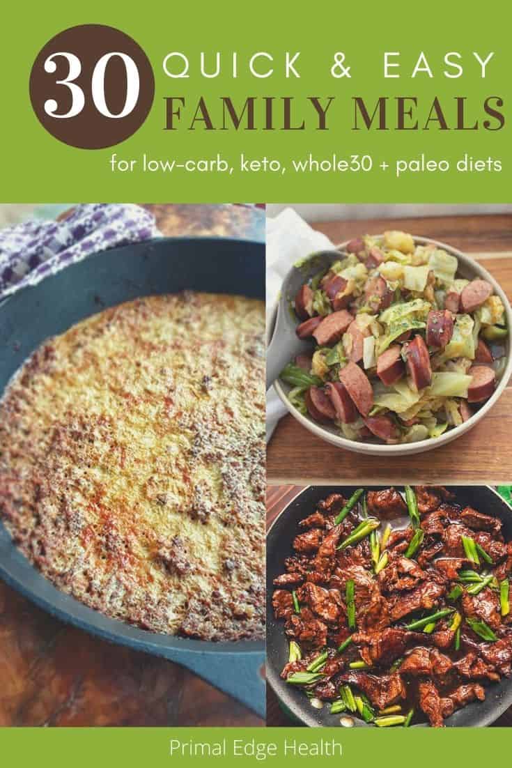 30 Quick and Easy Low-Carb Recipes for Dinner