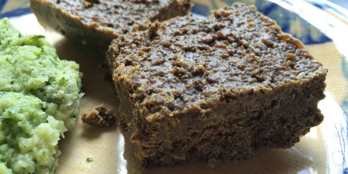 Homemade pemmican in a bowl.