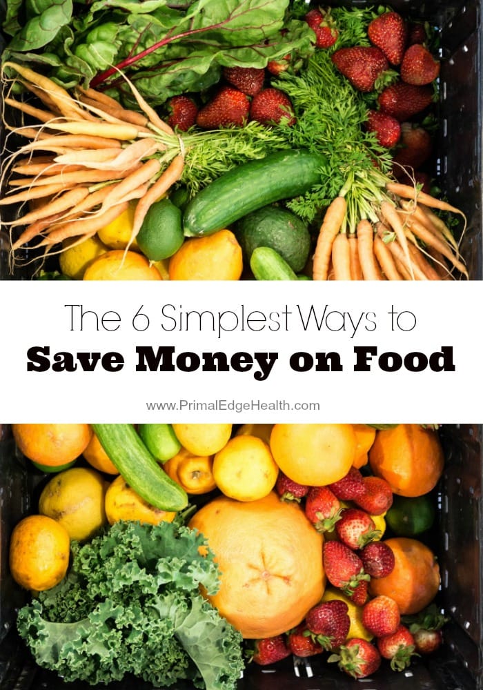 The 6 simplest ways to save money on food.