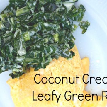 coconut creamed leafy green recipe