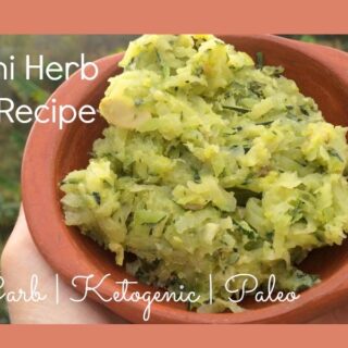 low-carb zucchini herb butter recipe