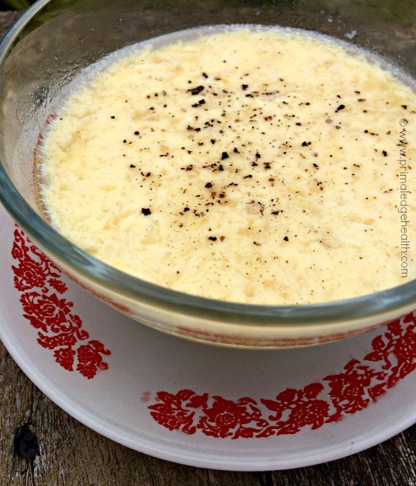 keto low-carb egg drop soup