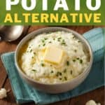 Mashed potato alternative. Healthy keto recipe.