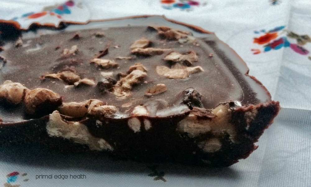 Chocolate Walnut Ketogenic Fudge Primal Edge Health