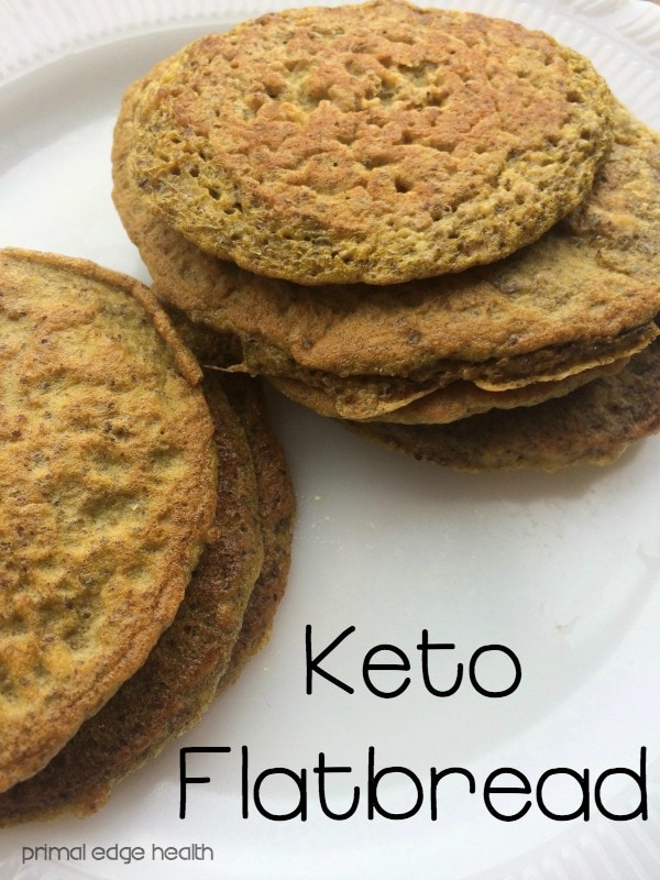 Keto flatbread.