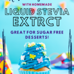 Naturally sweeten with homemade liquid stevia extract. Great for sugar-free desserts.