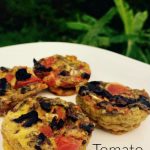 Tomato olive egg muffin recipe.