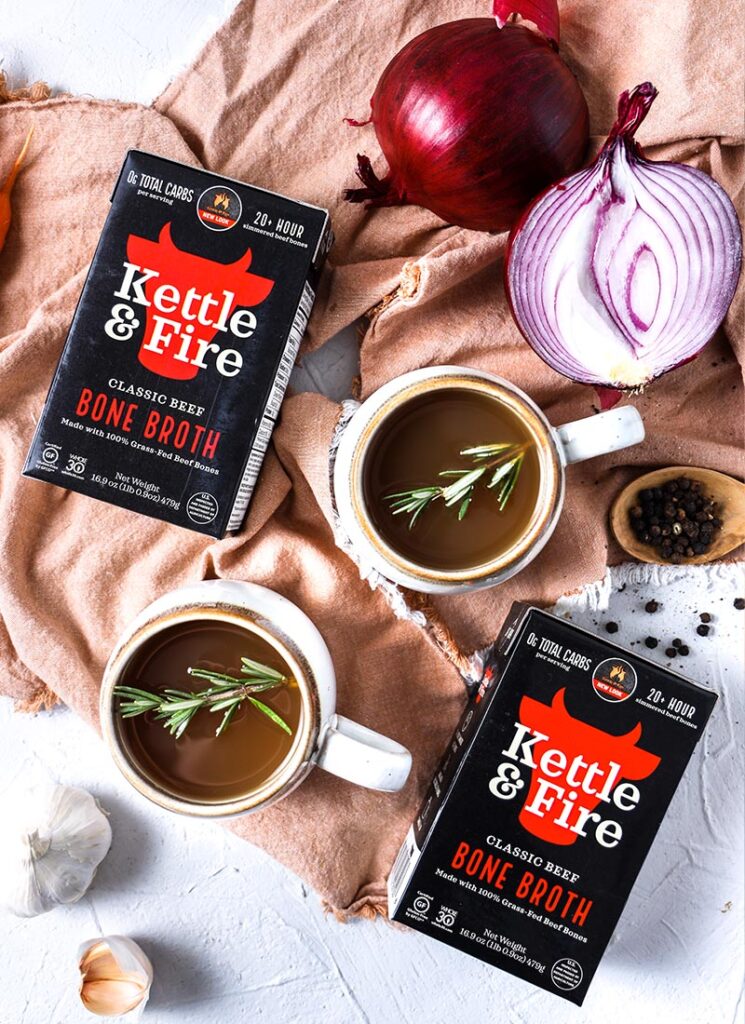 Kettle & fire beef bone broth