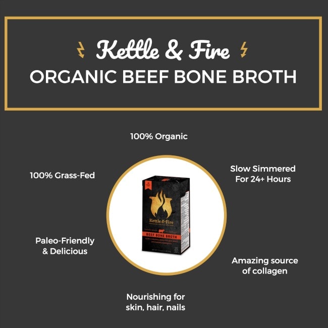 Kettle and Fire Bone broth organic