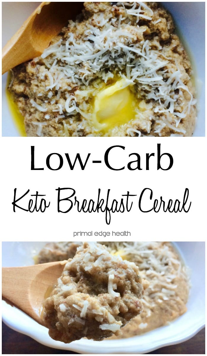 Low-Carb Breakfast Cereal Primal Edge Health