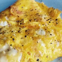 three cheese omelette featured image