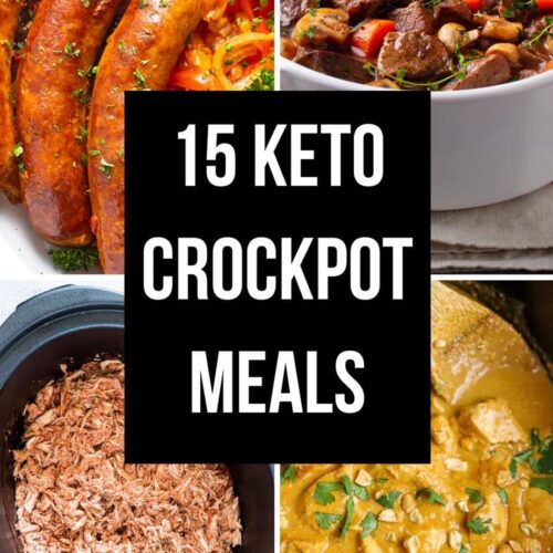 15 Keto Crockpot Meals - by Primal Edge Health.