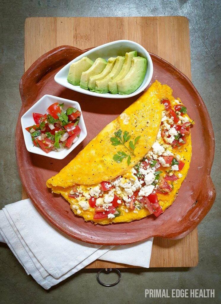 keto Mexican omelette recipe