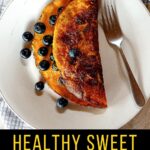 Healthy Sweet Berry Omelette - Easy Keto | Sugar-Free | Low Carb Breakfast.