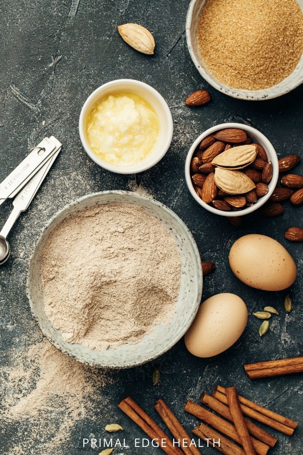 Easy keto coffee cake recipe.