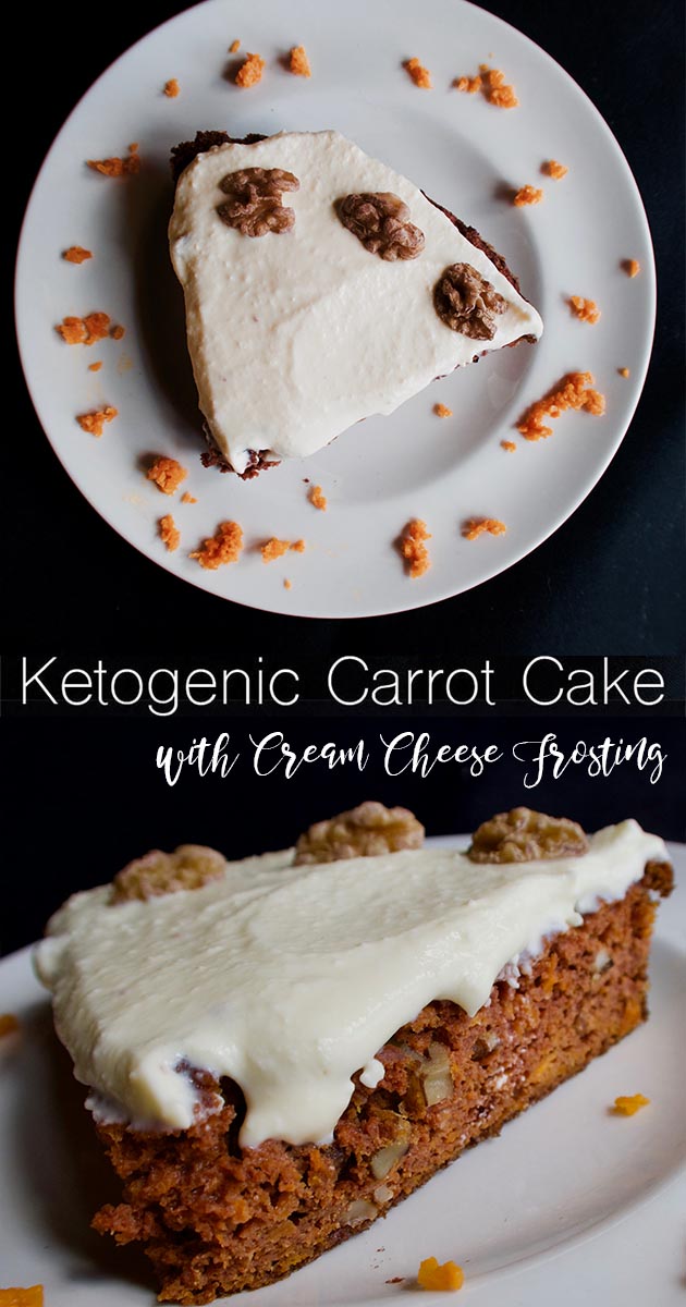 ketogenic carrot cake with cream cheese frosting 3