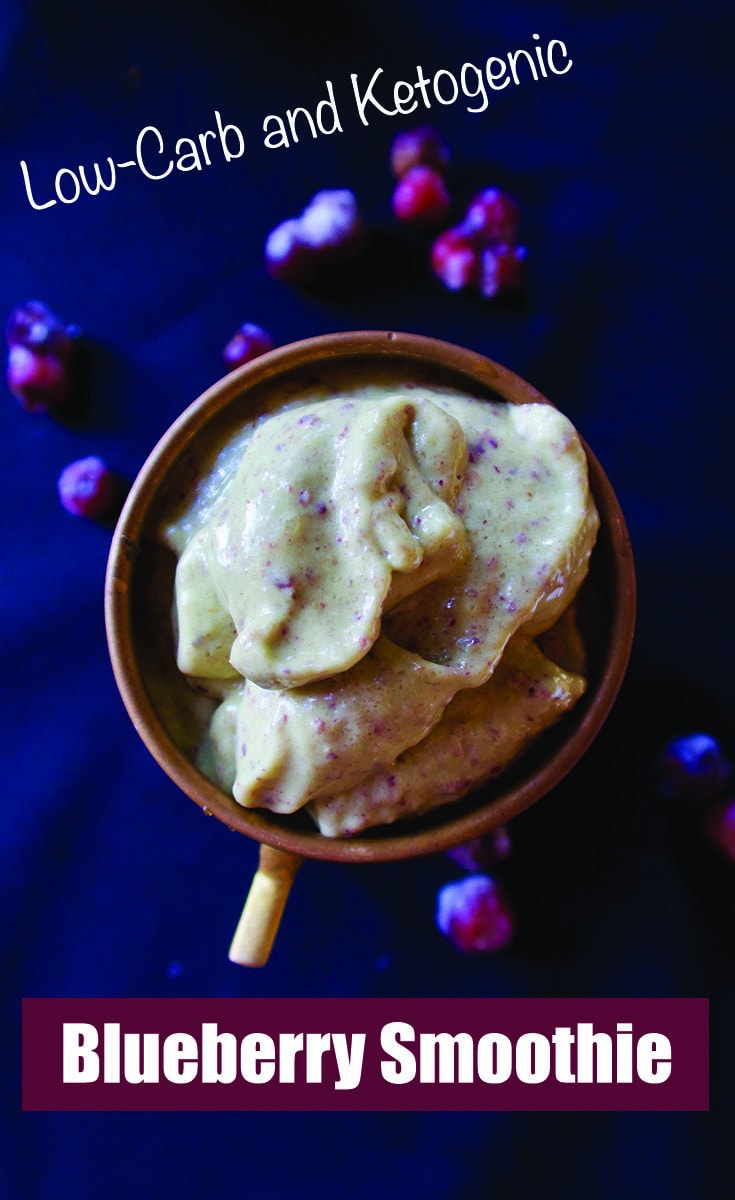 Blueberry Avocado Ketogenic Smoothie Primal Edge Health