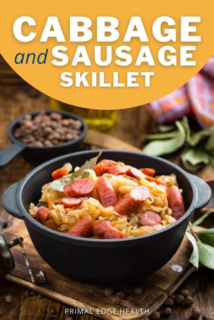 Easy Cabbage and Sausage Skillet Dinner