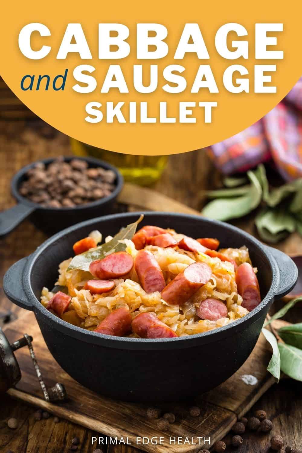 Fried Cabbage and Sausage Skillet
