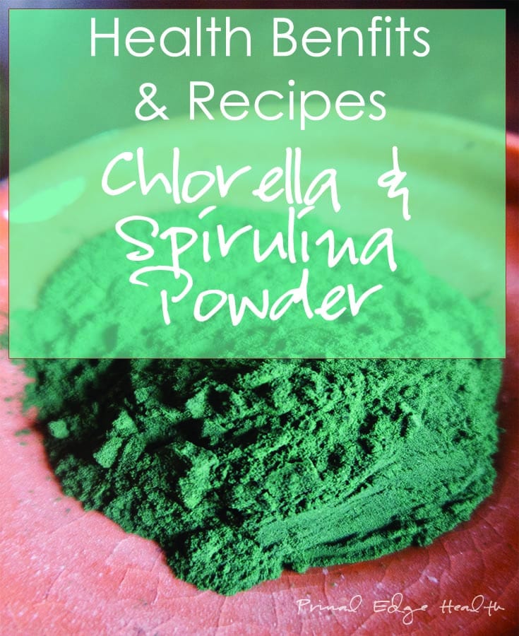 Health benefits and recipes. Chlorella and spirulina power.