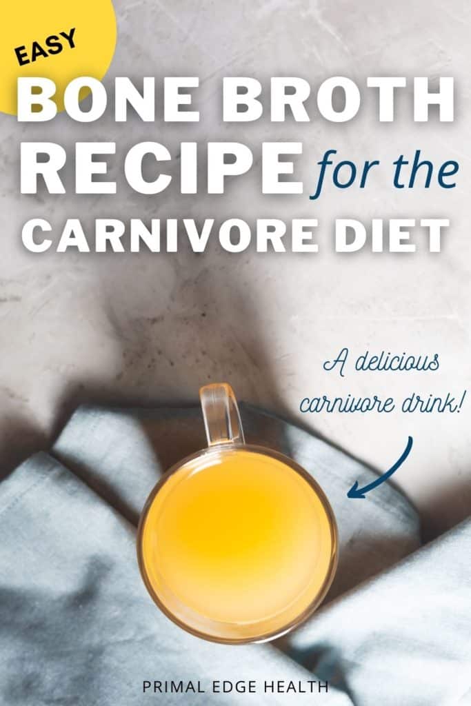 Carnivore Diet Bone Broth Recipe