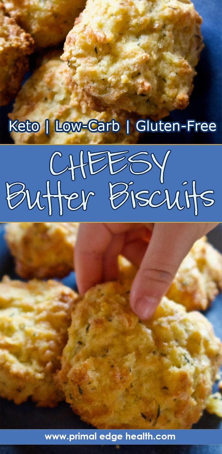 Cheesy Butter Keto Biscuits | Primal Edge Health
