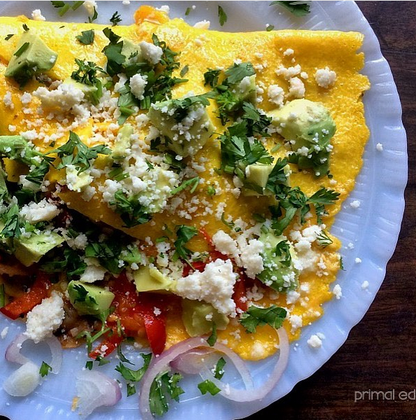 Mexican omelete Mexican omelete