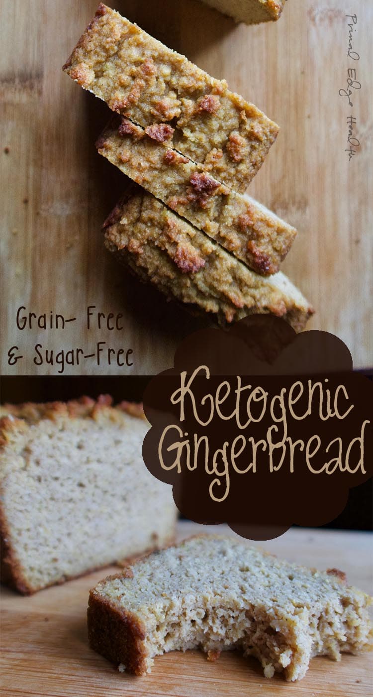 Ketogenic Gingerbread Loaf - Primal Edge Health