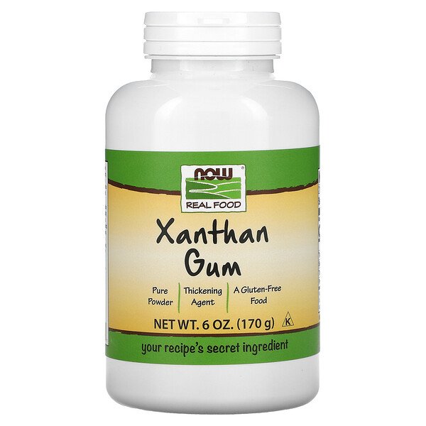 A bottle of Xanthan Gum.