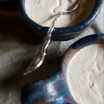 Keto eggnog pudding. Low-carb. Keto. Sugar-free.