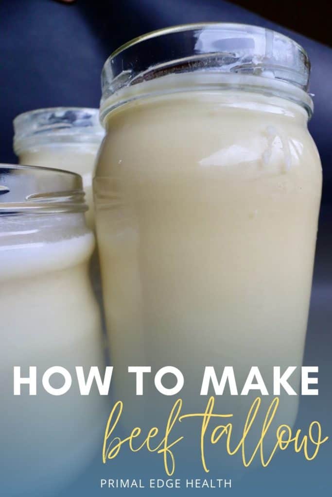 How to make beef tallow. Primal Edge Health.