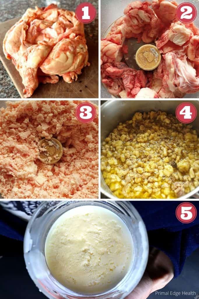 How to render beef fat step by step