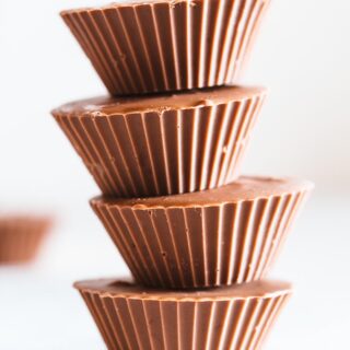 Homemade peanut butter cups keto