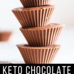 Keto Chocolate Peanut Butter Cups - Easy ? Sugar Free / Low Carb.