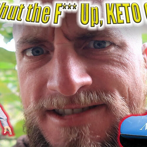 Shut the f*** up, keto cops collage of different kinds of cops.