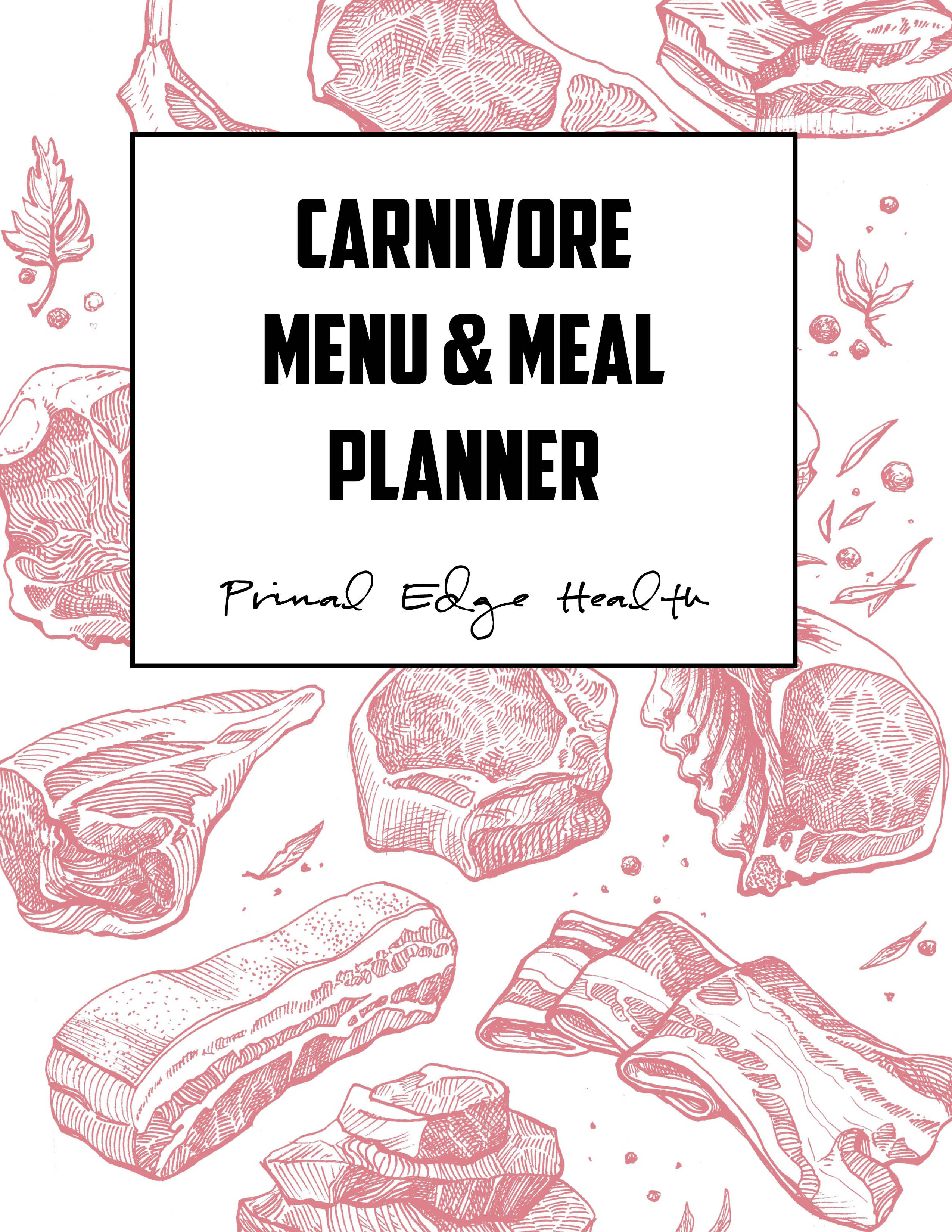 Carnivore Diet Menu Plan