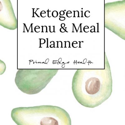 printable KETO meal planner cover