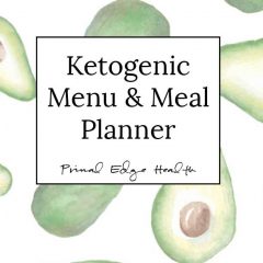 KETOGEIC menu and meal planner cover Product image