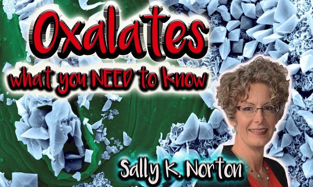 Oxalates, What you need to know - Sally K. Norton.