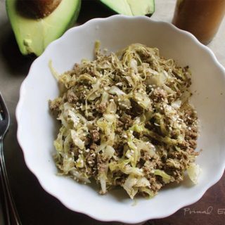 cabbage noodles with beef ft image